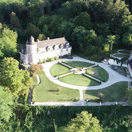 Chateau De Gaubert Bed & Breakfast Terrasson Bagian luar foto